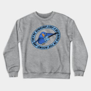 Bluebird in the Round Crewneck Sweatshirt